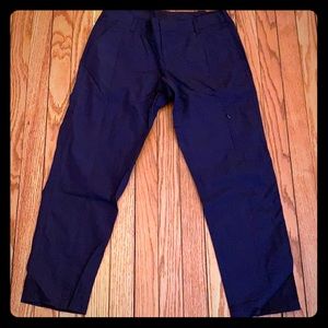 Kirkland navy travel ankle pants
